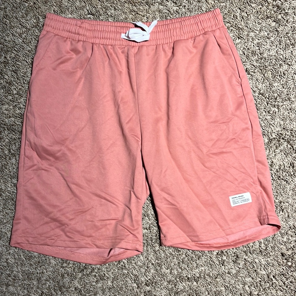 XL pink Shein shorts